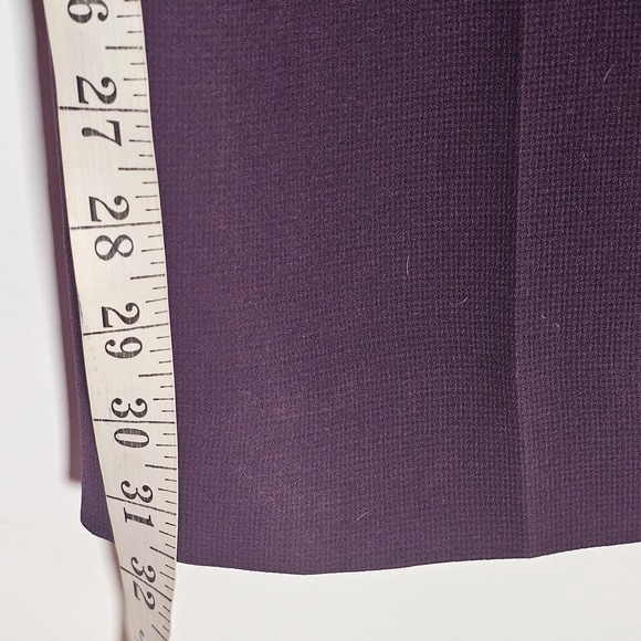 Preston & York Pants Womens 8 Purple Lined Wide Leg Dress Career Trousers - Picture 9 of 14